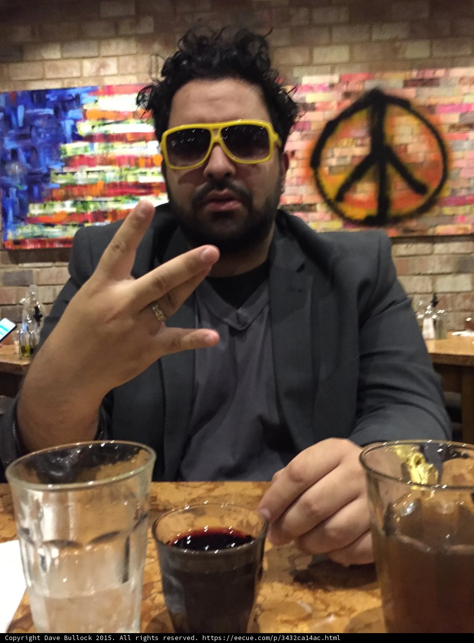 Peace Sign Backdrop