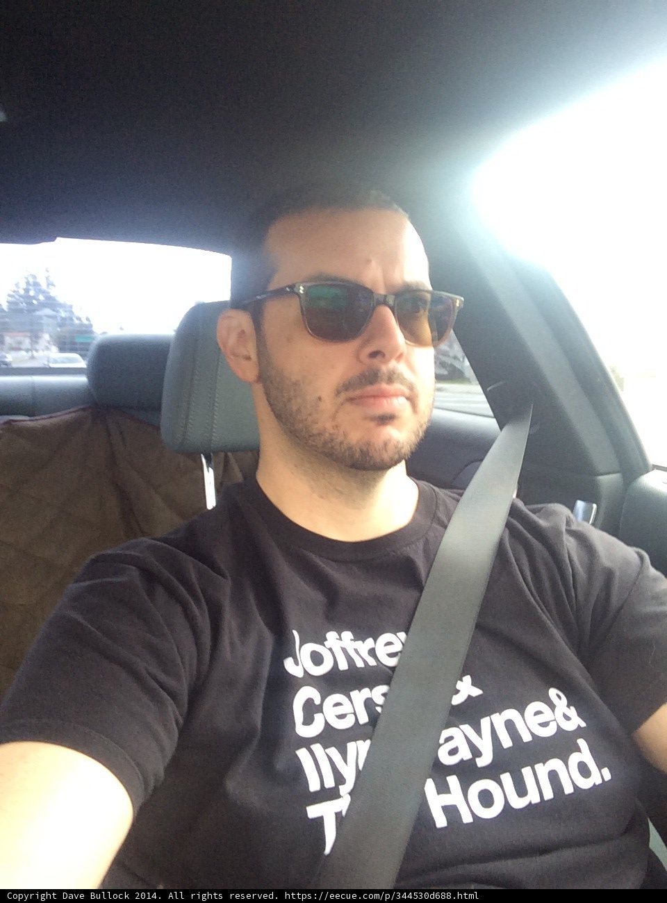 Cool and Casual in the Backseat