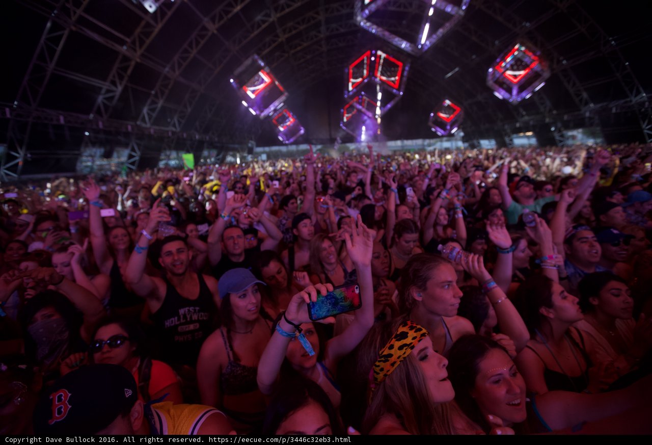 Urban Concert Crowd