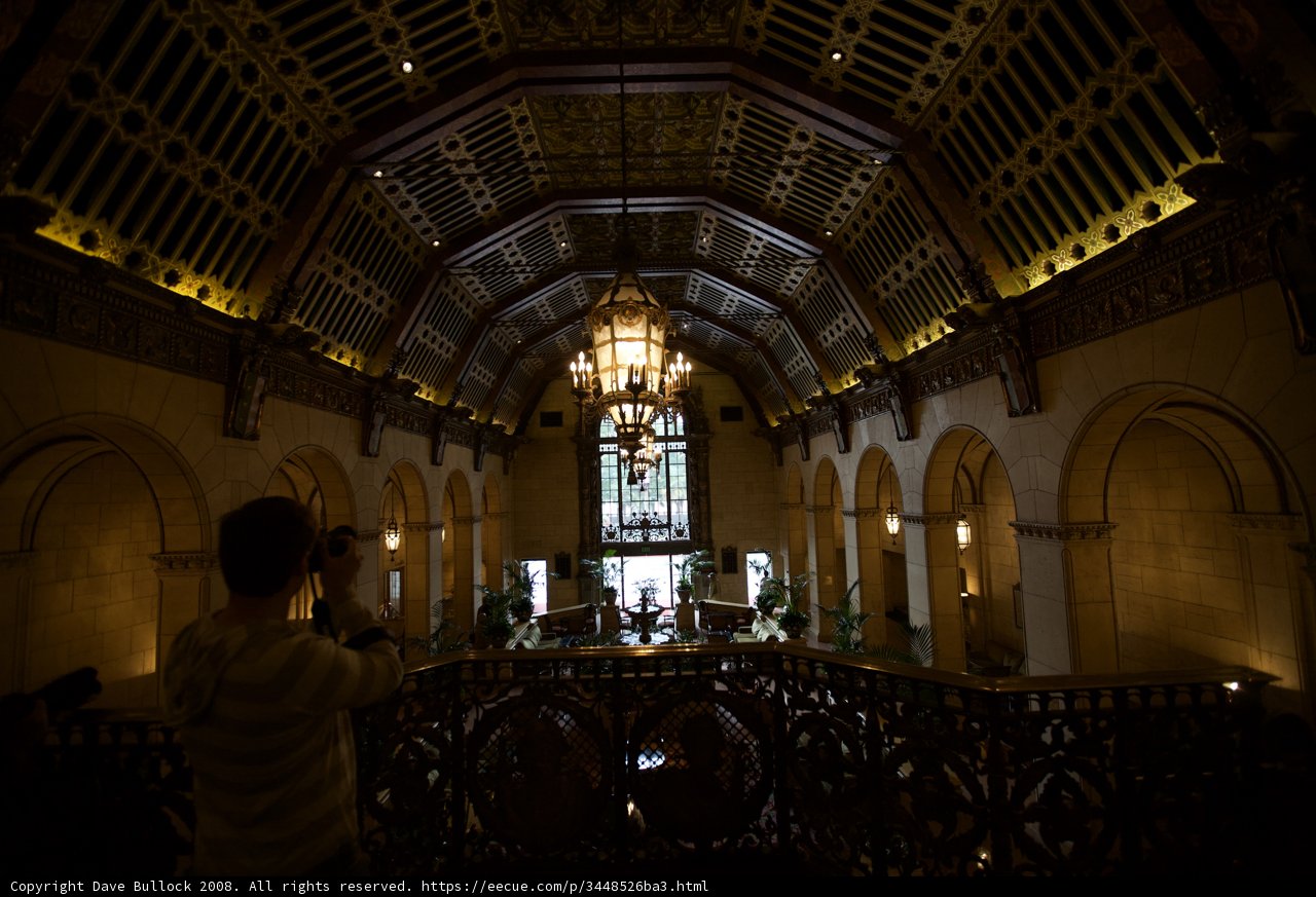 Standing in Awe in the Church Crypt