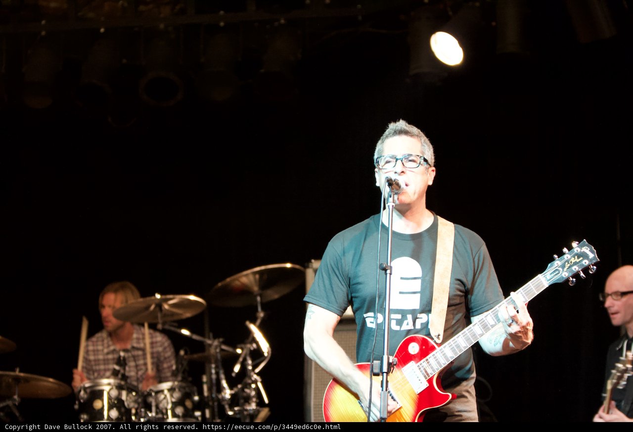 Brett Gurewitz Rocking Out on Stage