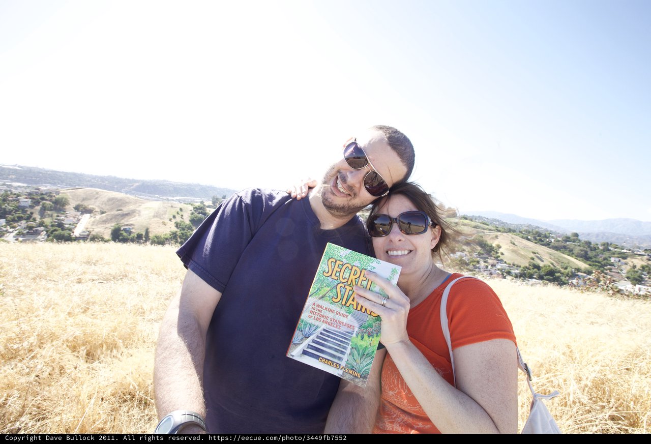 Couple Celebrates Los Angeles Hiking Adventure with Guidebook
