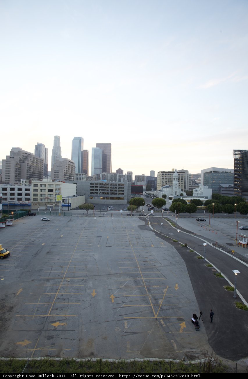 Cityscape Parking Lot