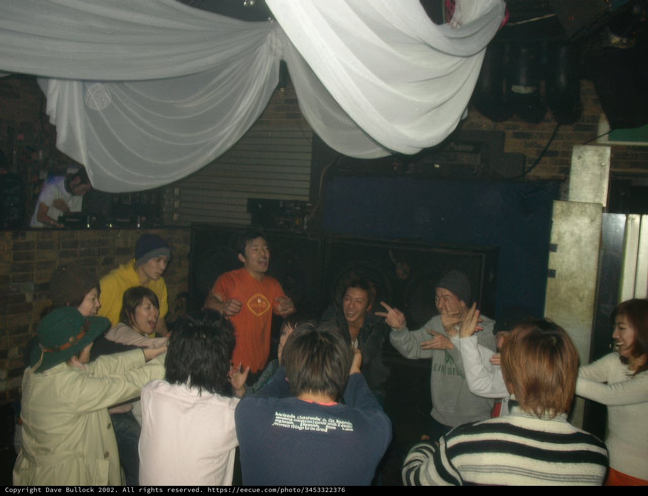 Urban Night Club Gathering