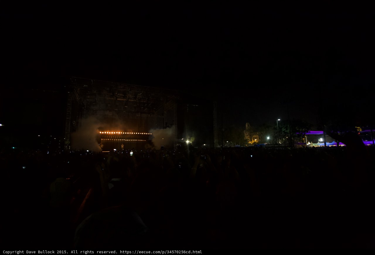 Orange Light Bar Stage