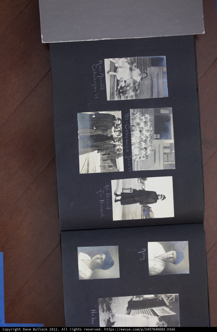 Family Album Collage with Harriet Quimby and Dagny Servaes