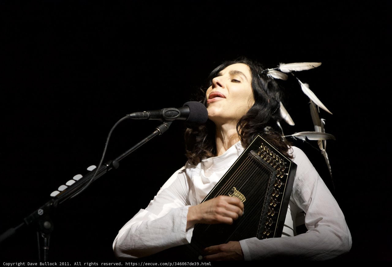 PJ Harvey's Fiery Musical Performance