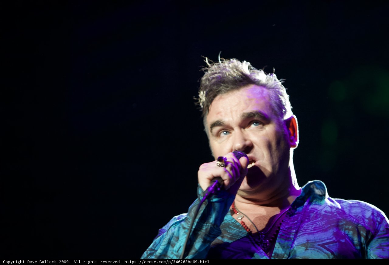 Morrissey Takes the Stage
