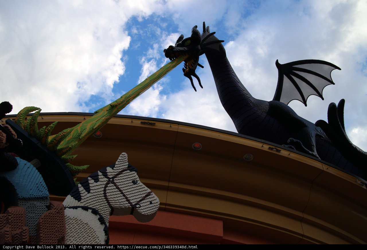 Majestic Dragon Statue in Altadena
