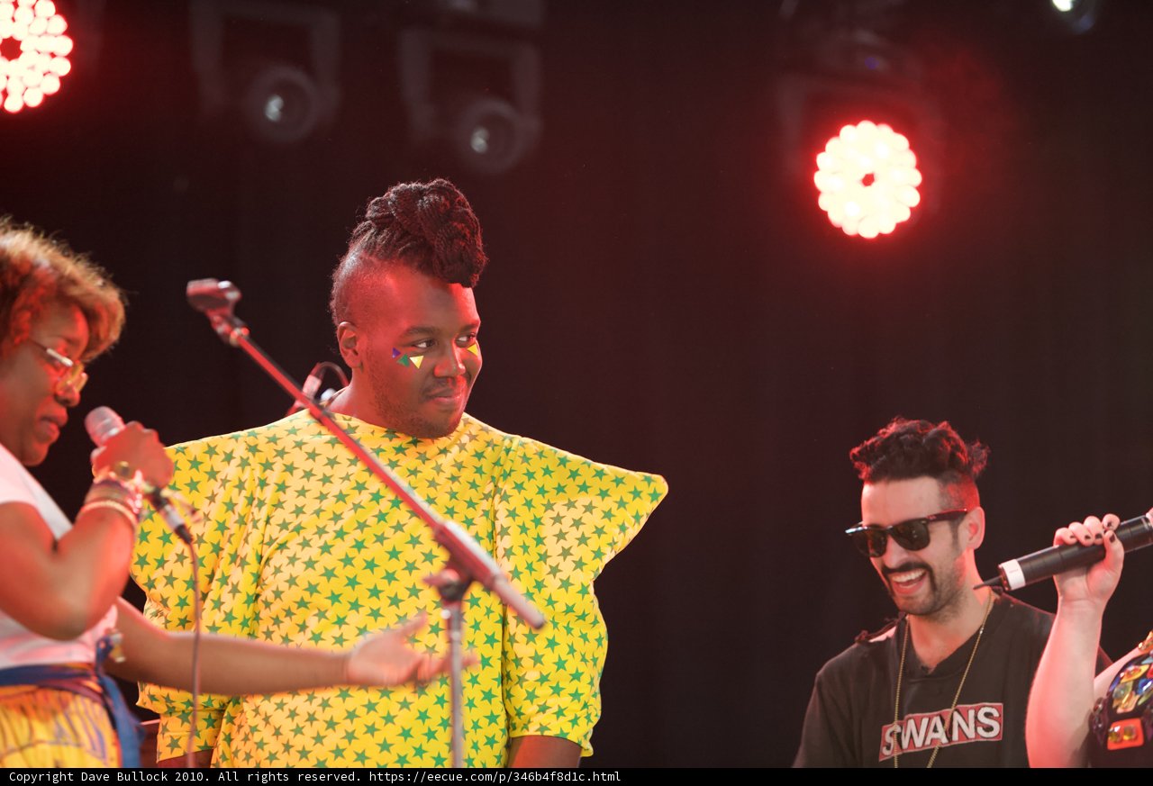 Dynamic Duet Rocks Coachella Stage