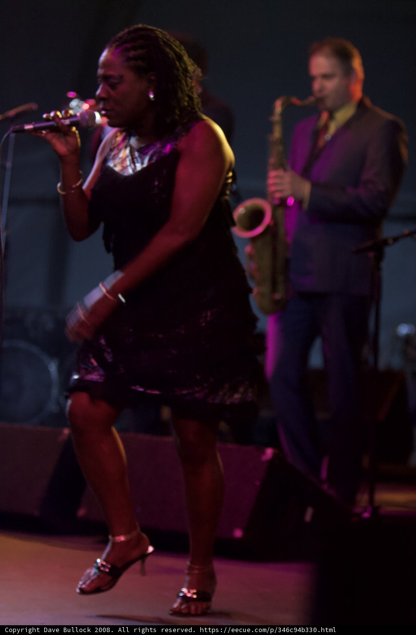 Black Dress Saxophonist