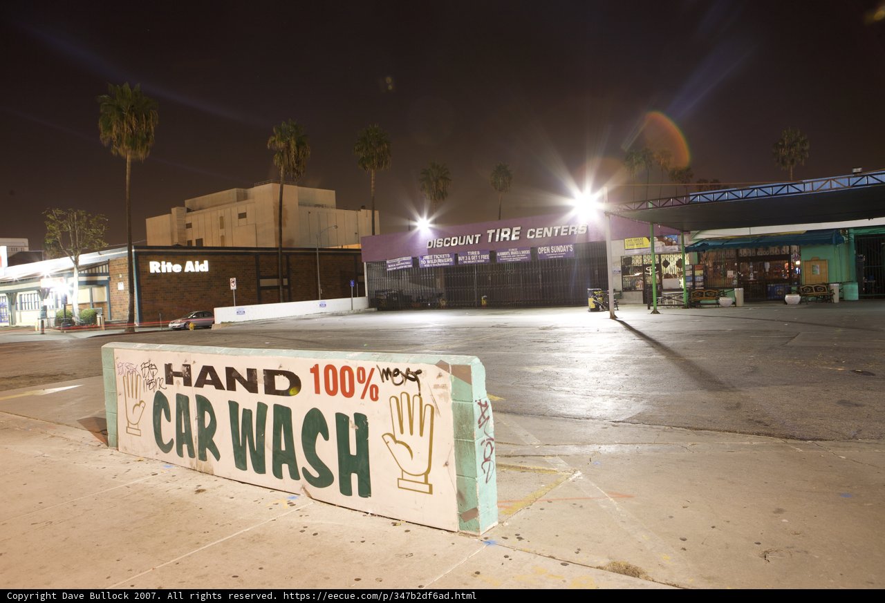 Hand Wash Sign on City Corner