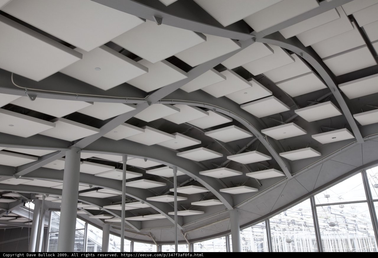Ceiling Tiles at the Airport