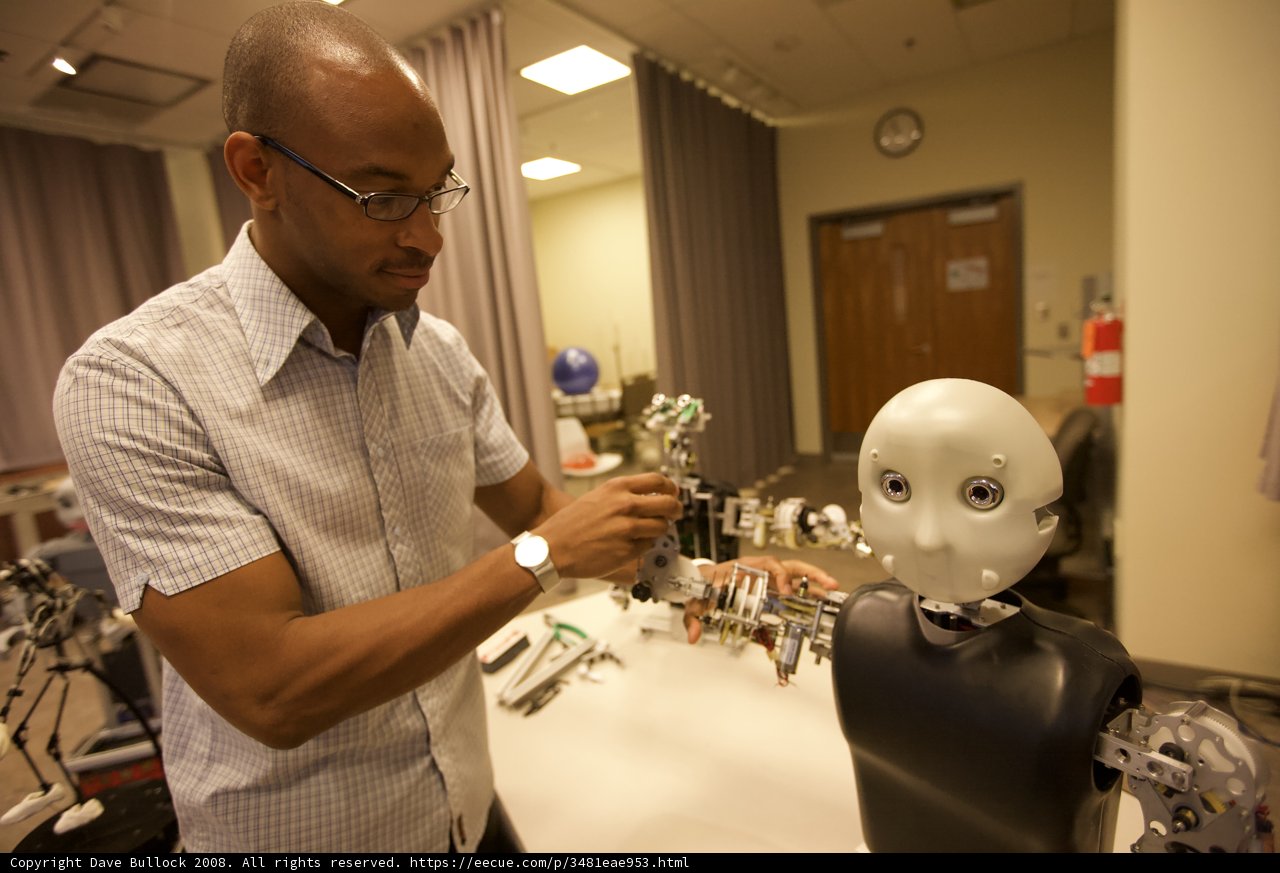 Working on a Robot