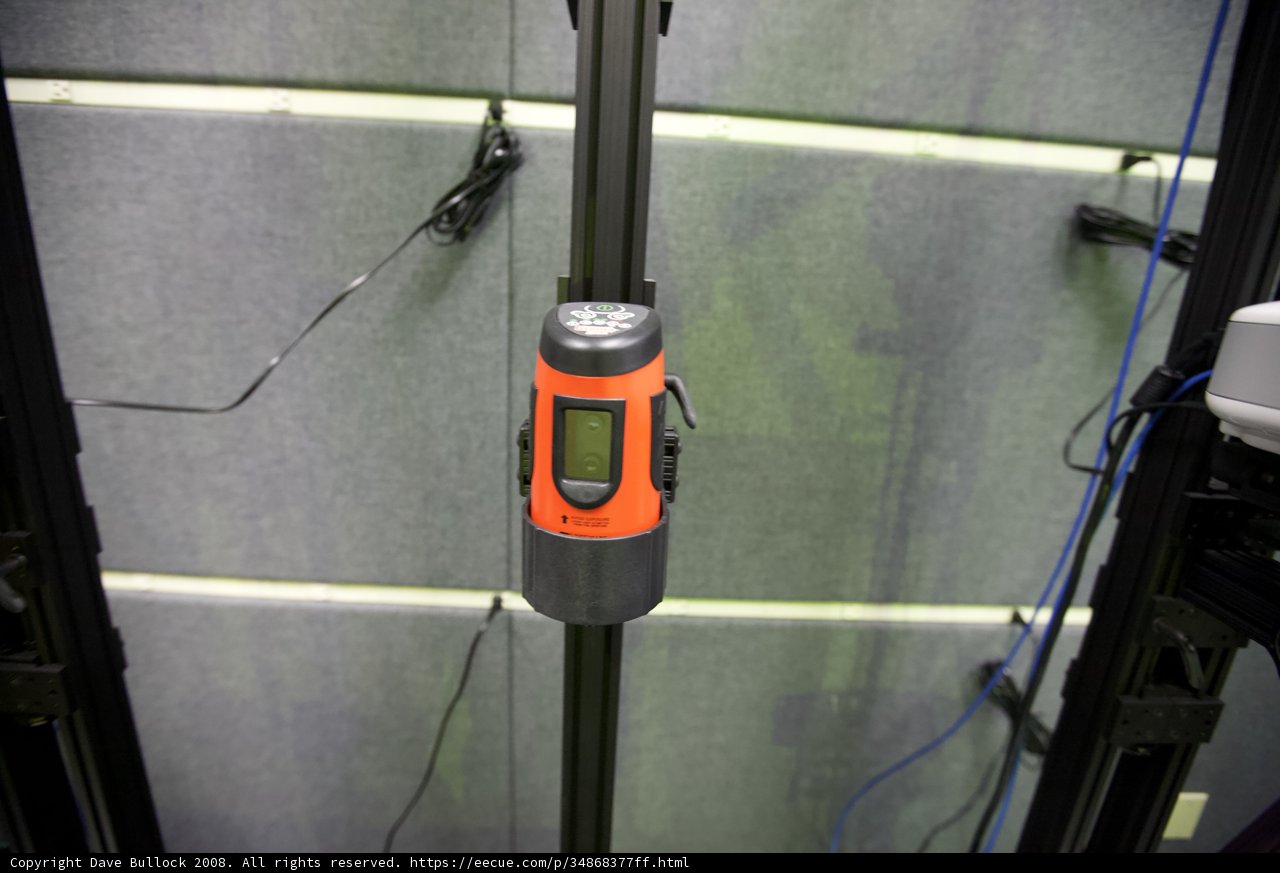 Audio Monitoring Device on Handrail Pole