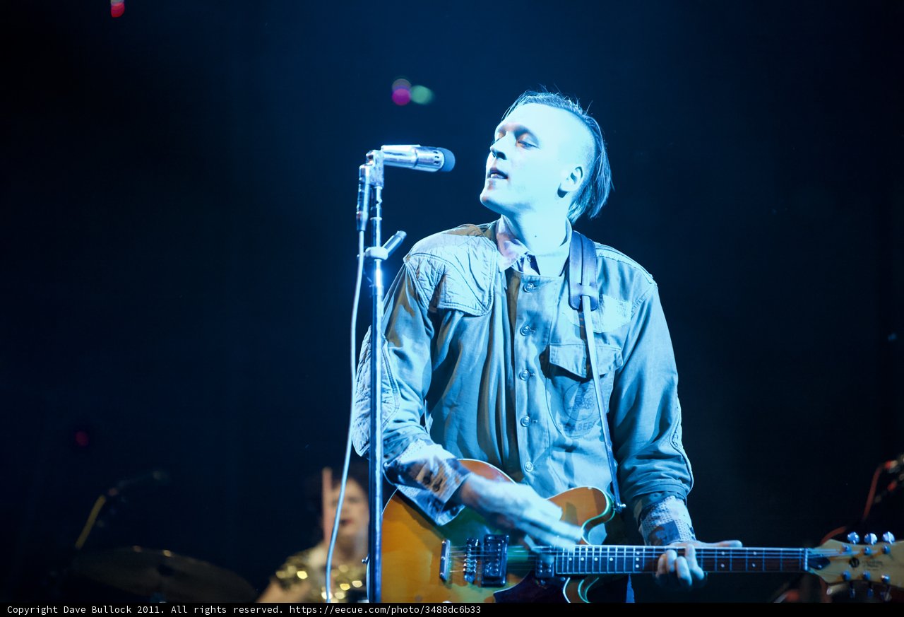 Win Butler's Rocking Guitar Performance