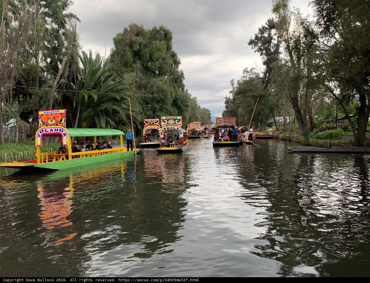 Boats on a Tranquil Canal