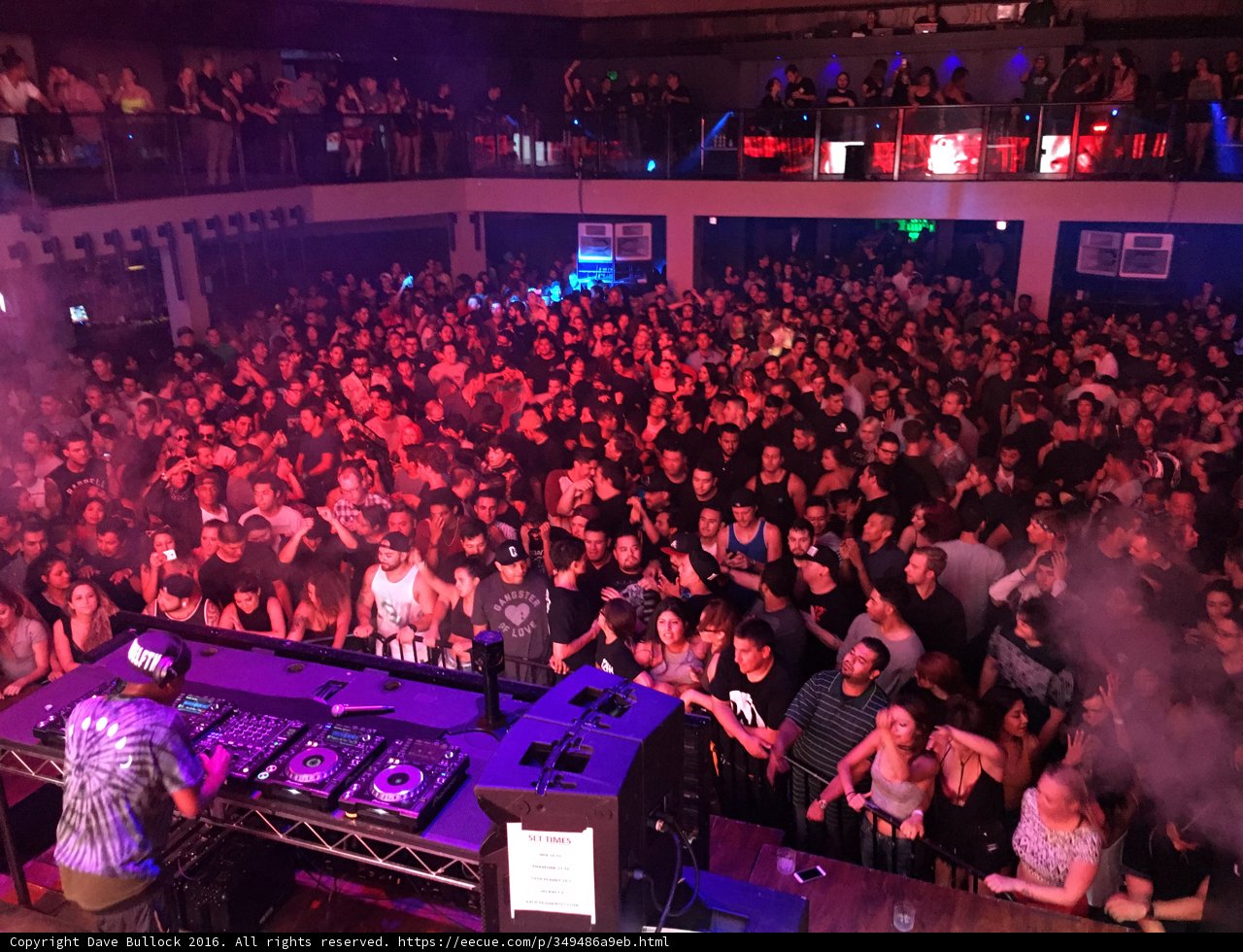 Nightclub Crowd in LA