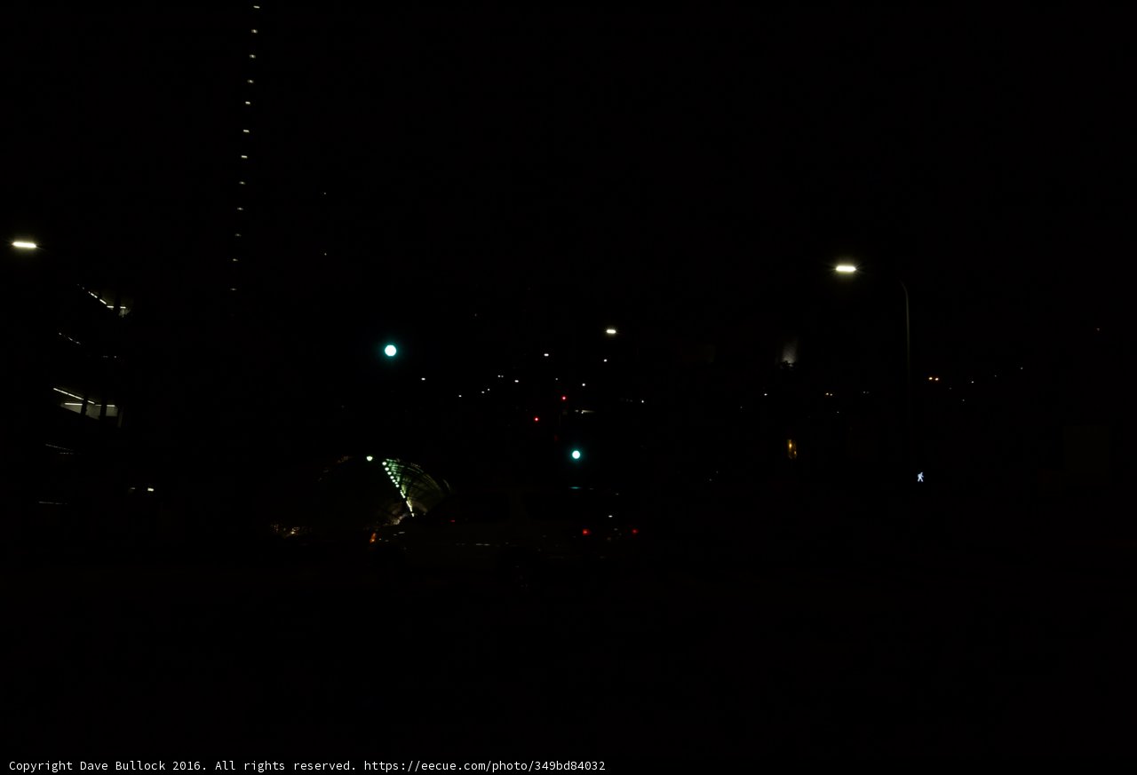 Night Lights of the Urban Metropolis
