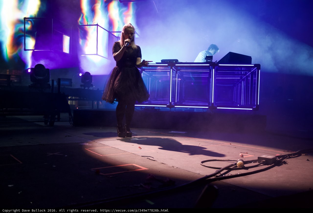 Black Dress and a Microphone