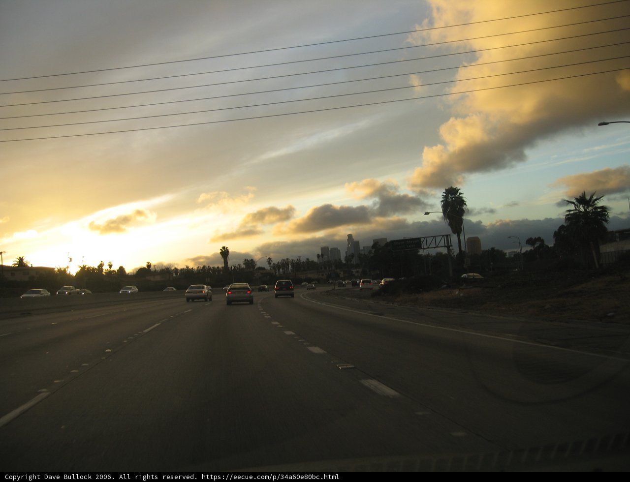 Freeway Sunset