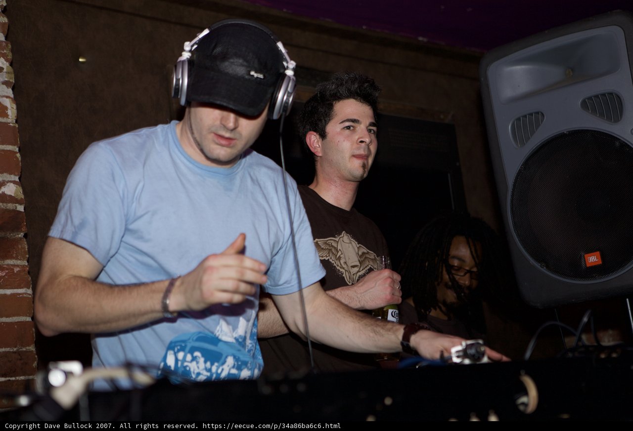 Blue Shirted Deejay