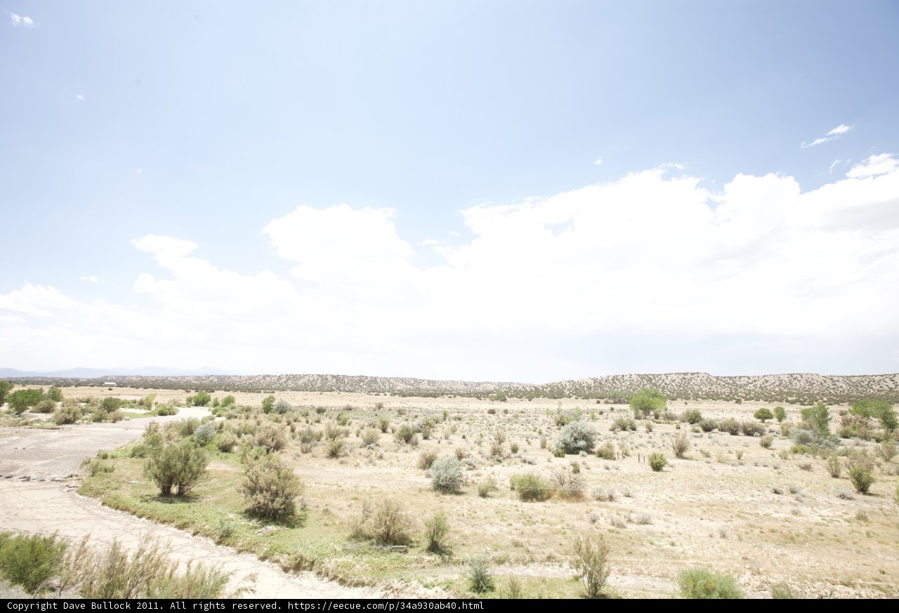 A Breathtaking Field View in Santa Fe