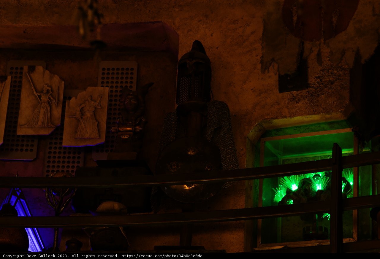 Illumination in the Crypt