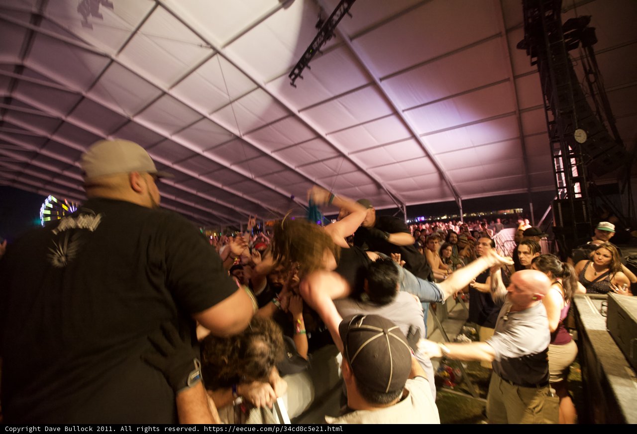 Crowd-surfing Under the Stars