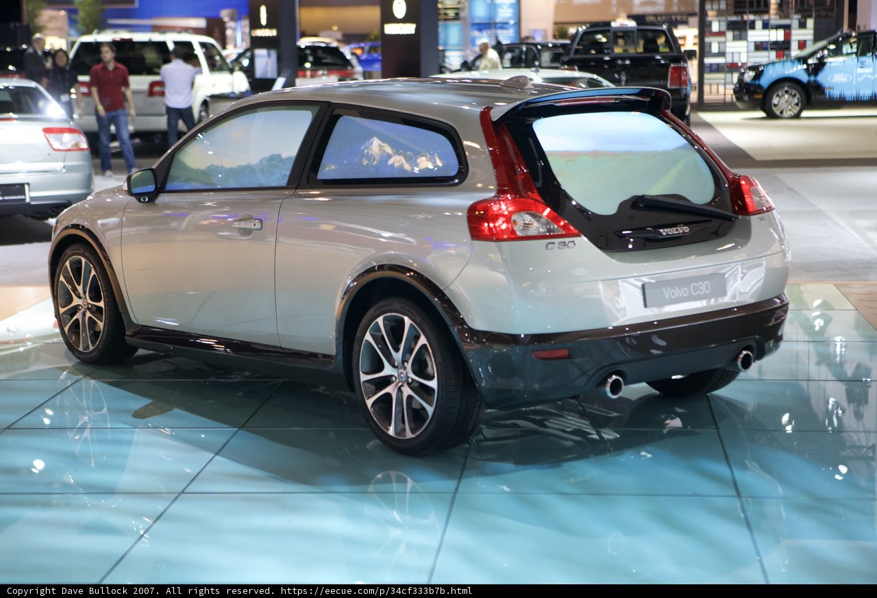 Shining Silver Sports Car Steals the Show
