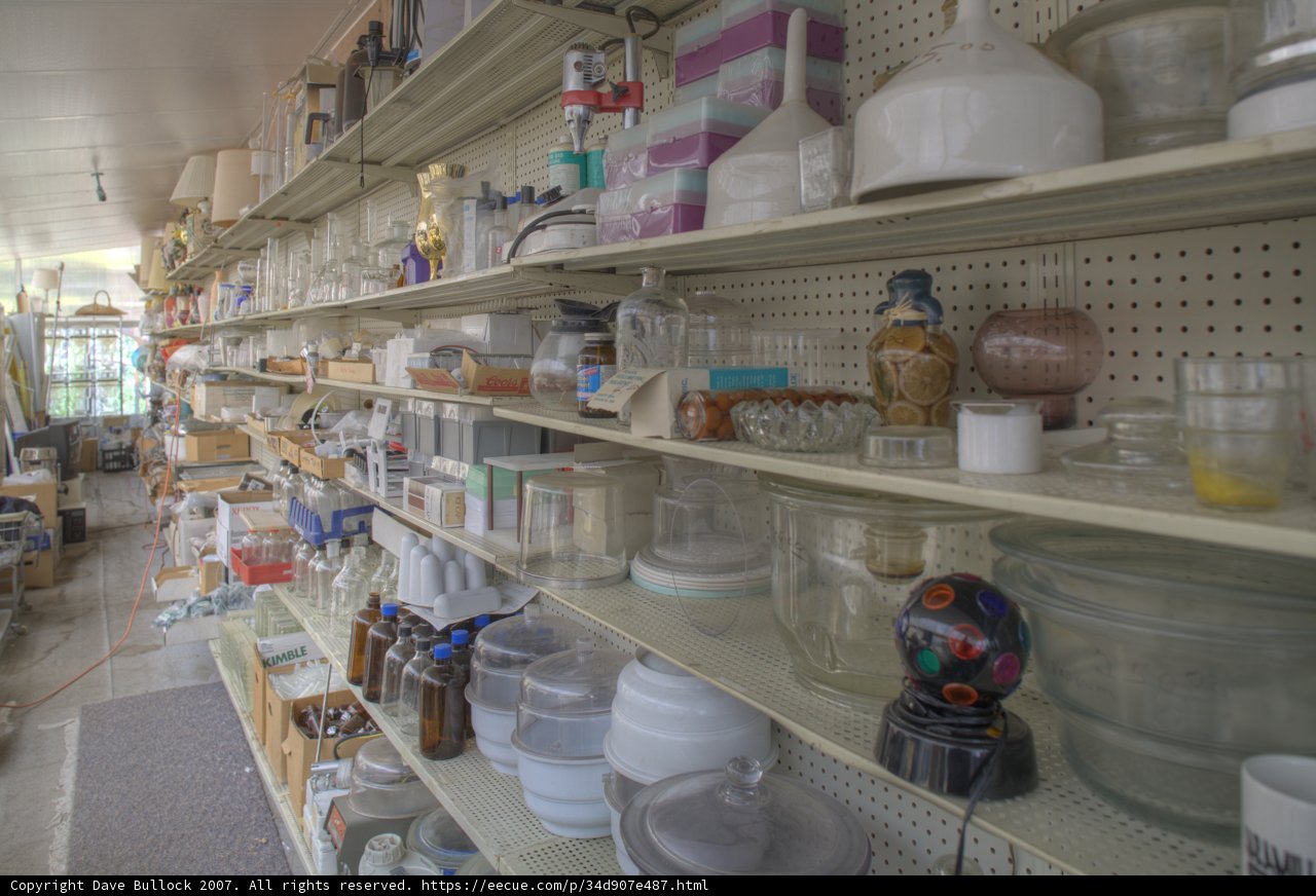 Shelves Overflowing With Treasures