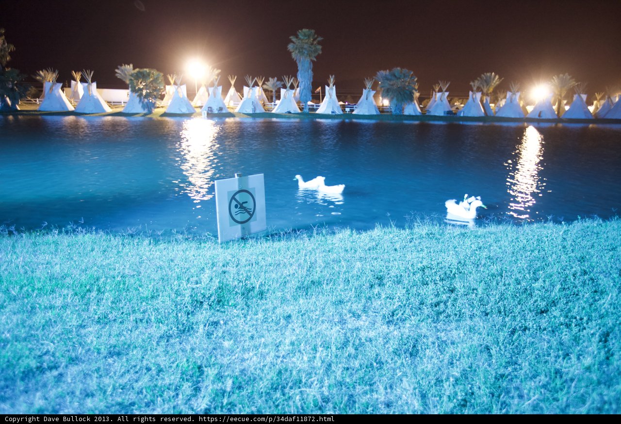 Nighttime Serenity at the Coachella Resort