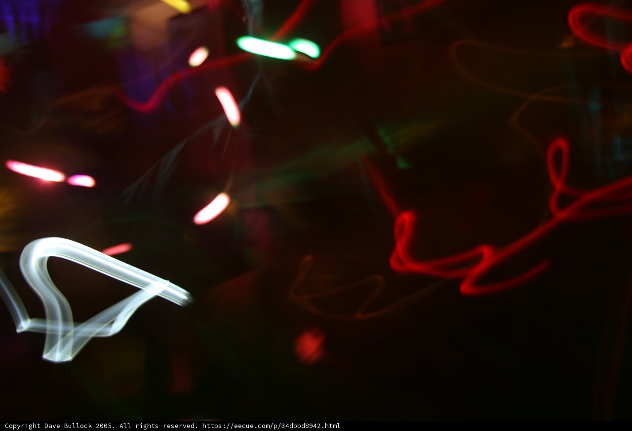 Twinkling Christmas Lights