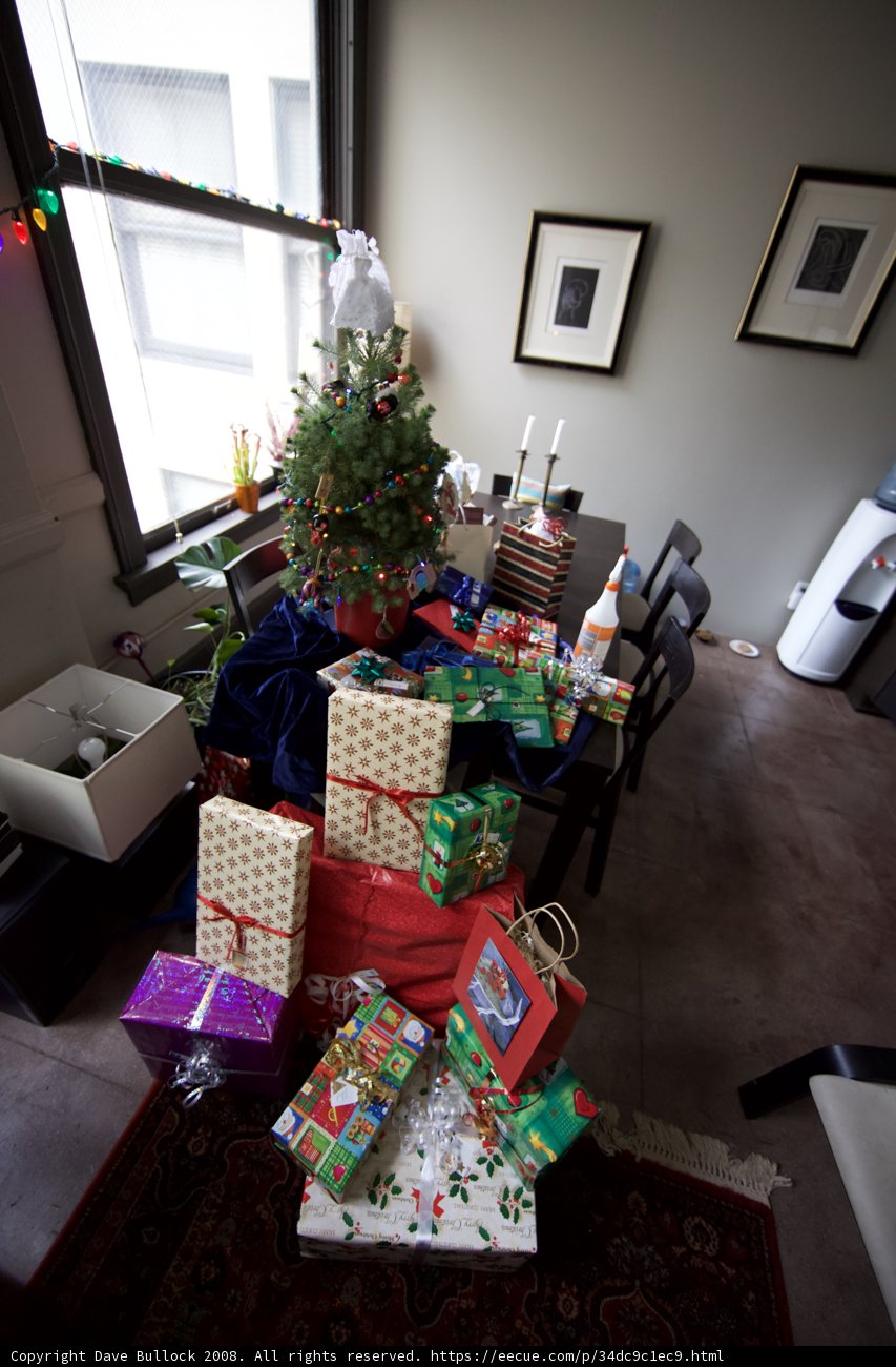 A Festive Living Room