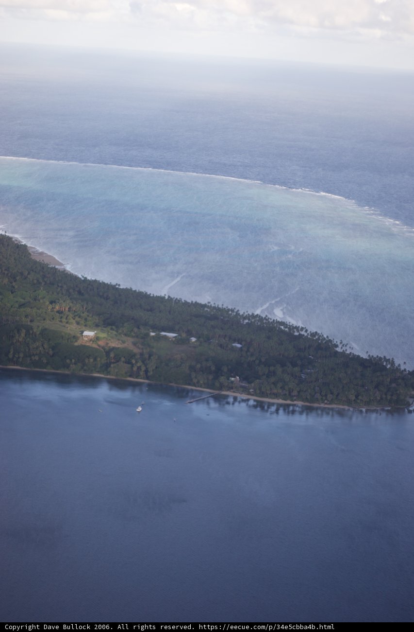 Aerial View of a Majestic Island Surrounded by Water