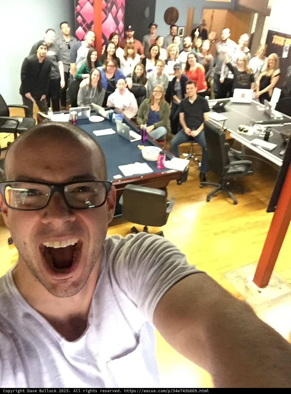 Dave B in the Office