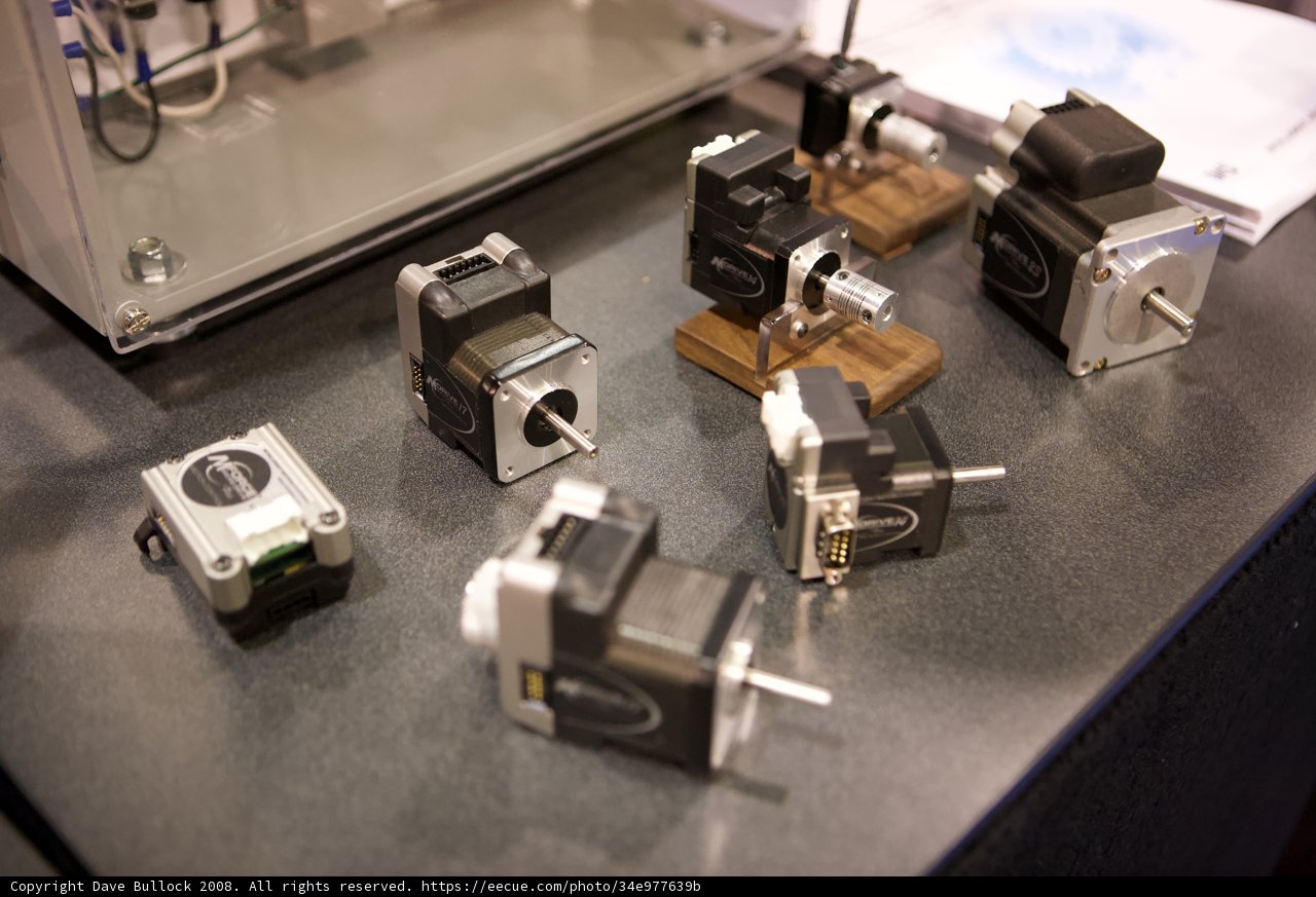 Small Motors on Display