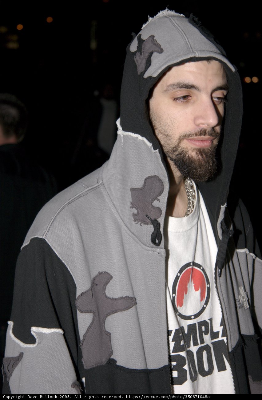 Hooded Man with a Sweater