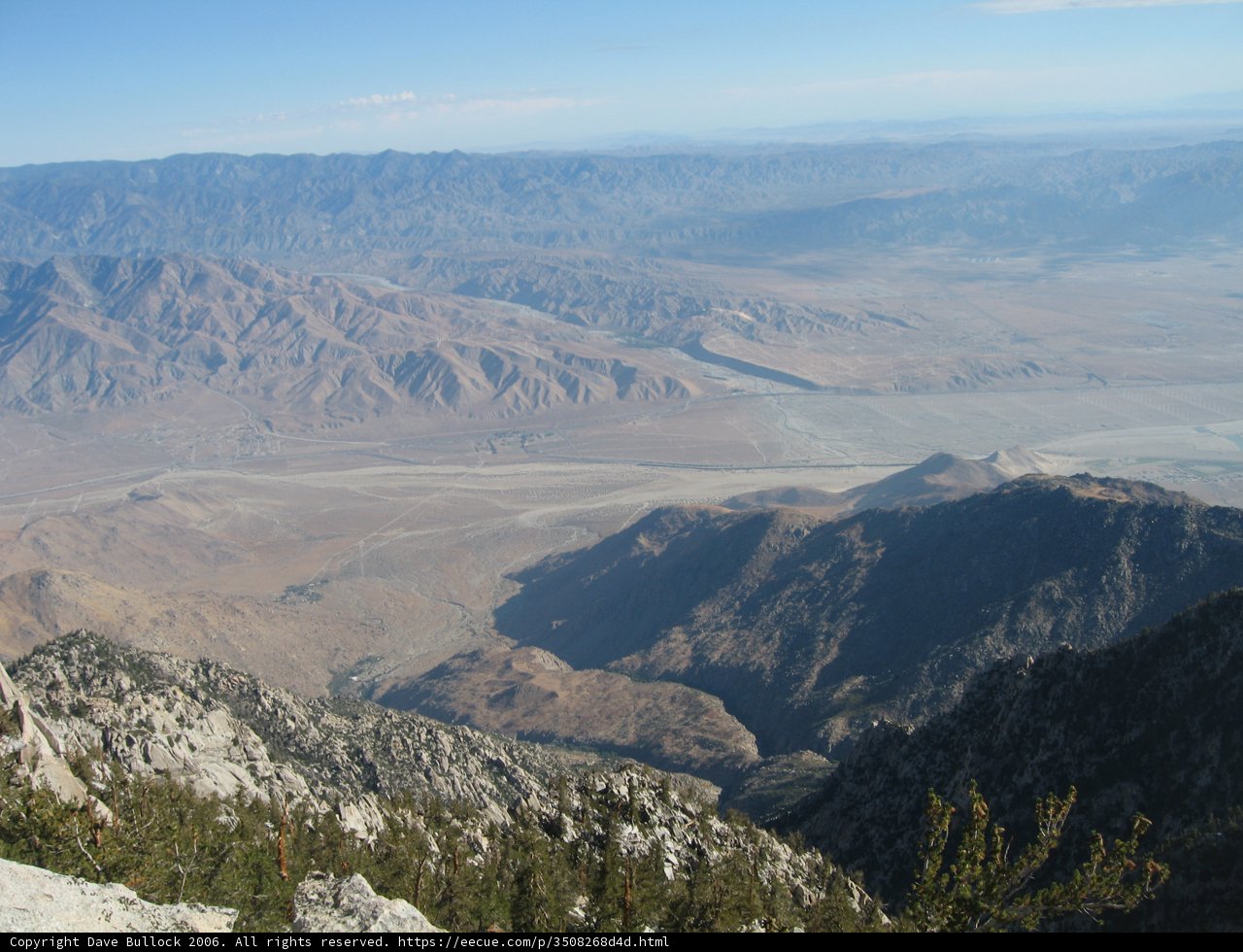 Overlooking the Majestic Valley from Above