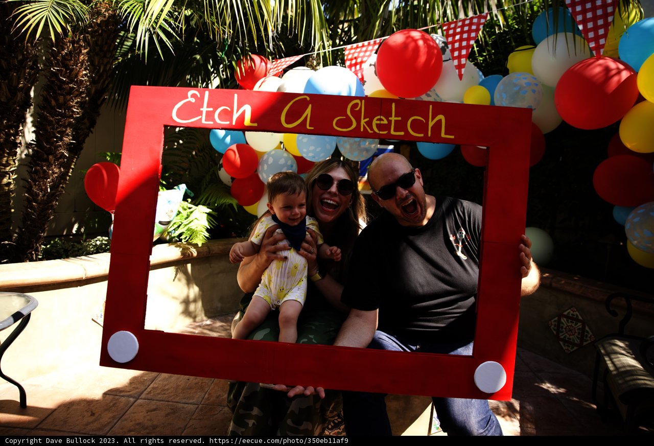 A Colorful Celebration of Wesley's First Birthday!