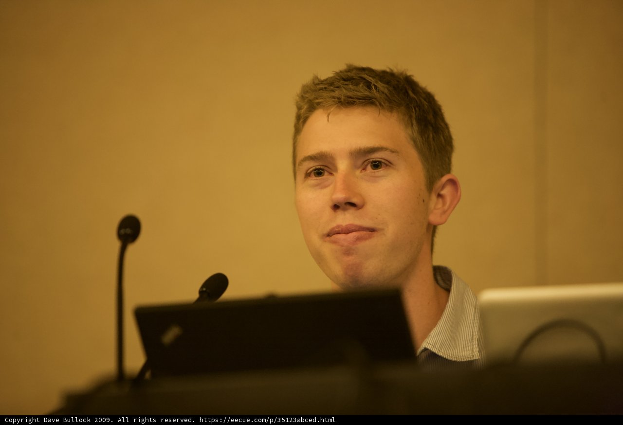 Keynote Speaker Presents on Consumer Electronics