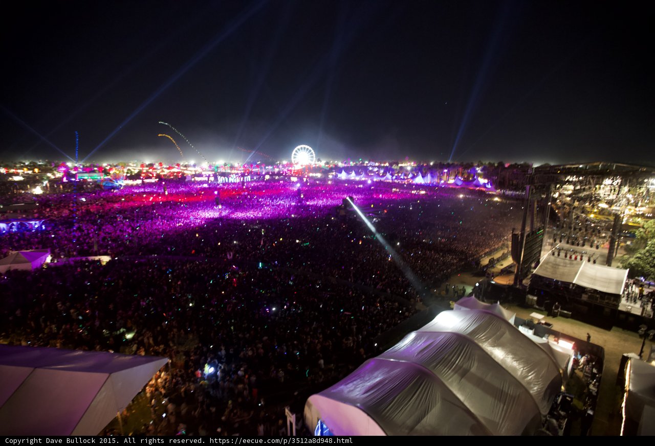 Electrifying Crowd at Coachella