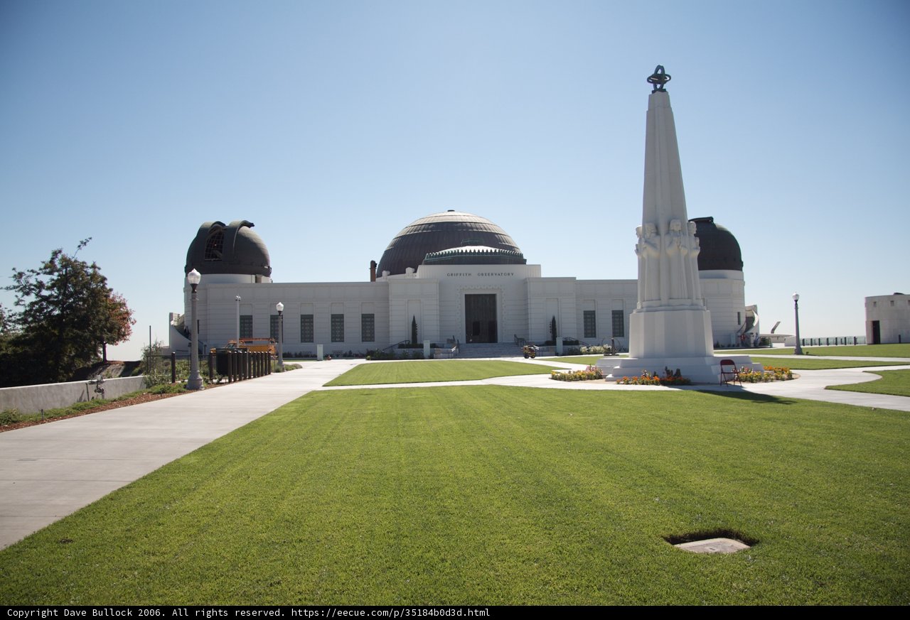 Griffith Observatory and its Surroundings