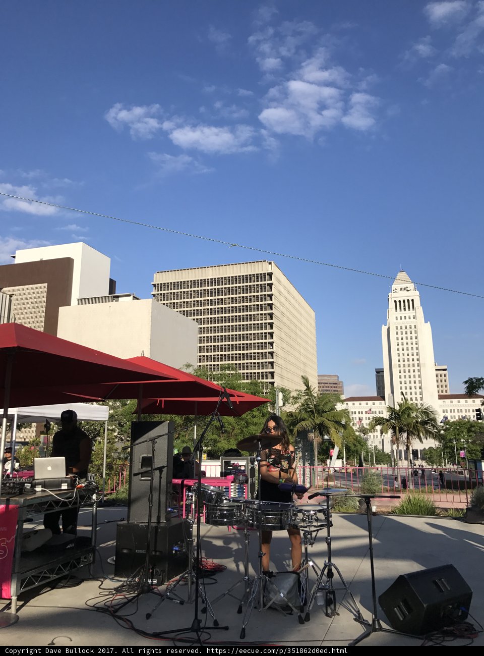 Strumming Under the City Sky