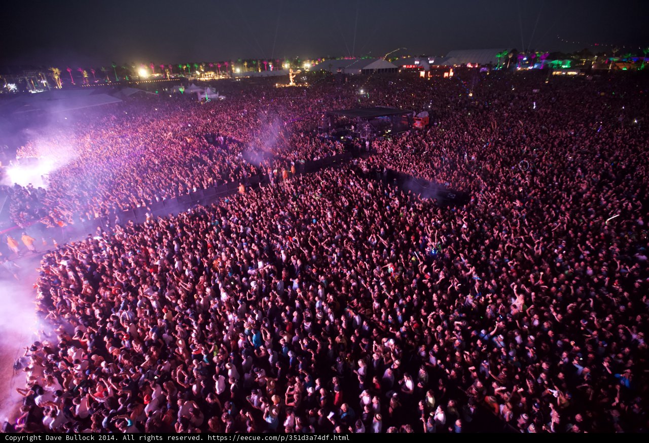 A Sea of Revelers