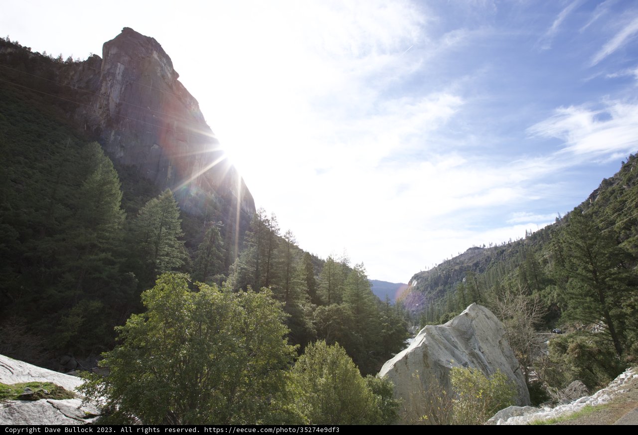 A December Morning in the Majestic Yosemite