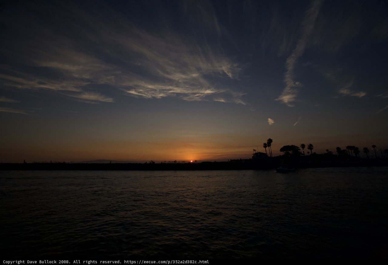 Majestic Sunset at the Lake Shore