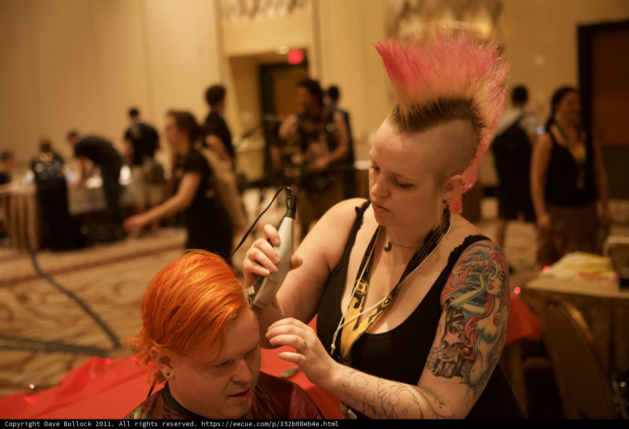 Pink Haircut