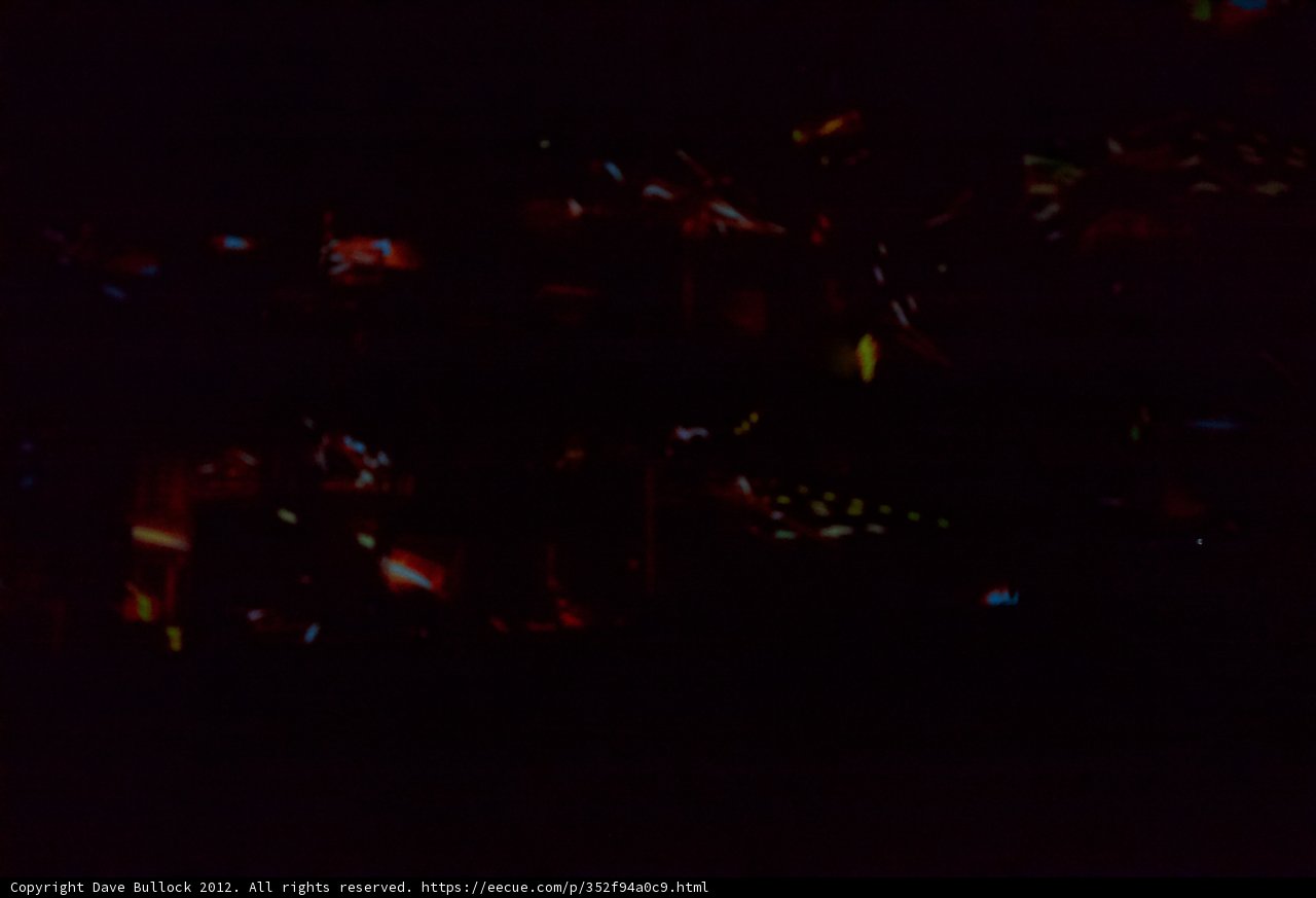 Lights Rhythm in the Nightclub