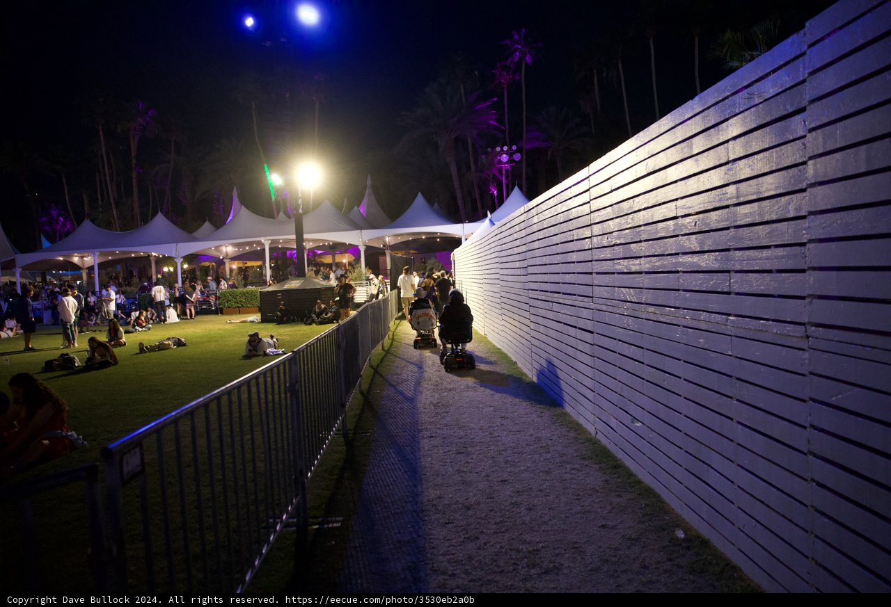 Nighttime Vibes at Coachella 2024